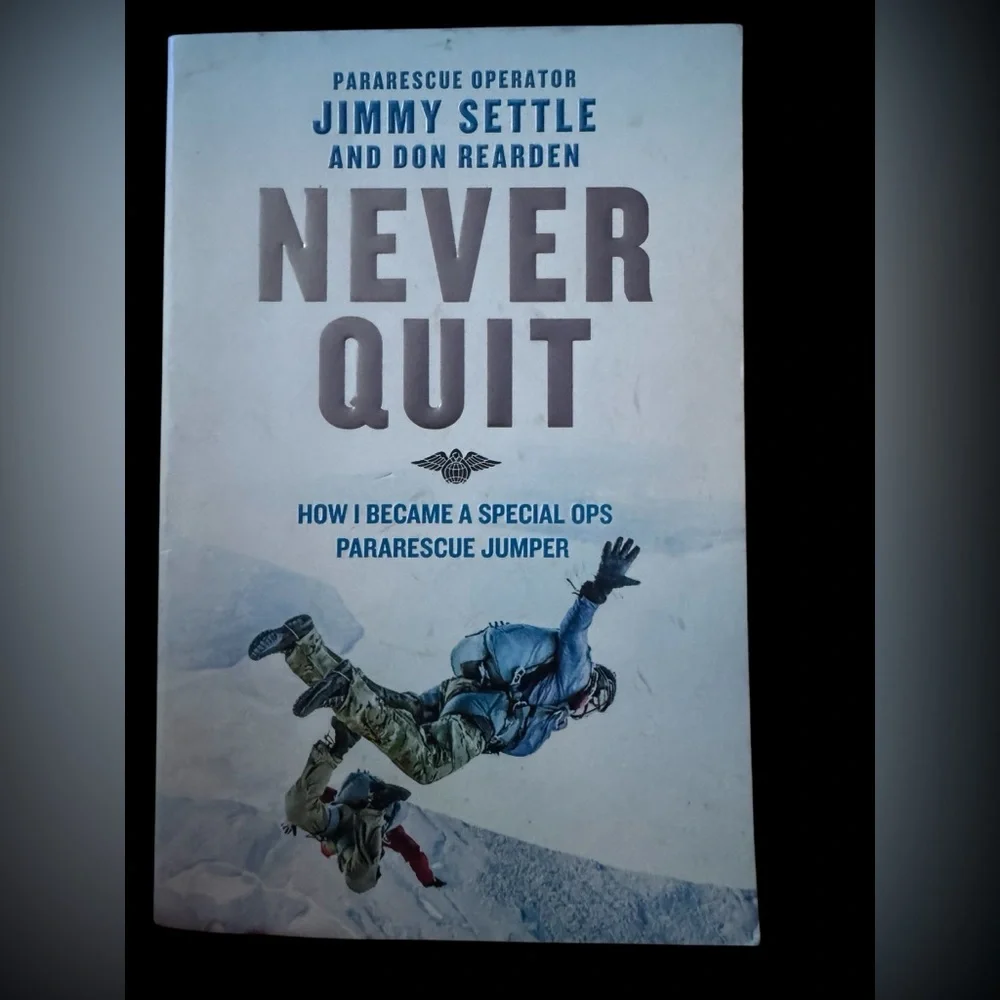 Book “Never Quit - How I Became A Special OPs Pararescue Jumper” - Picture 10 of 10